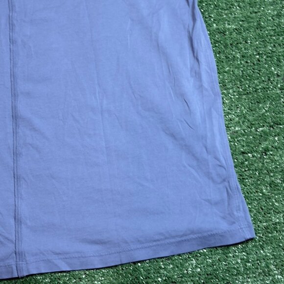 Lululemon All Yours Cotton Oversized Water Drop Blue Training T-Shirt Size 12 - Picture 9 of 11